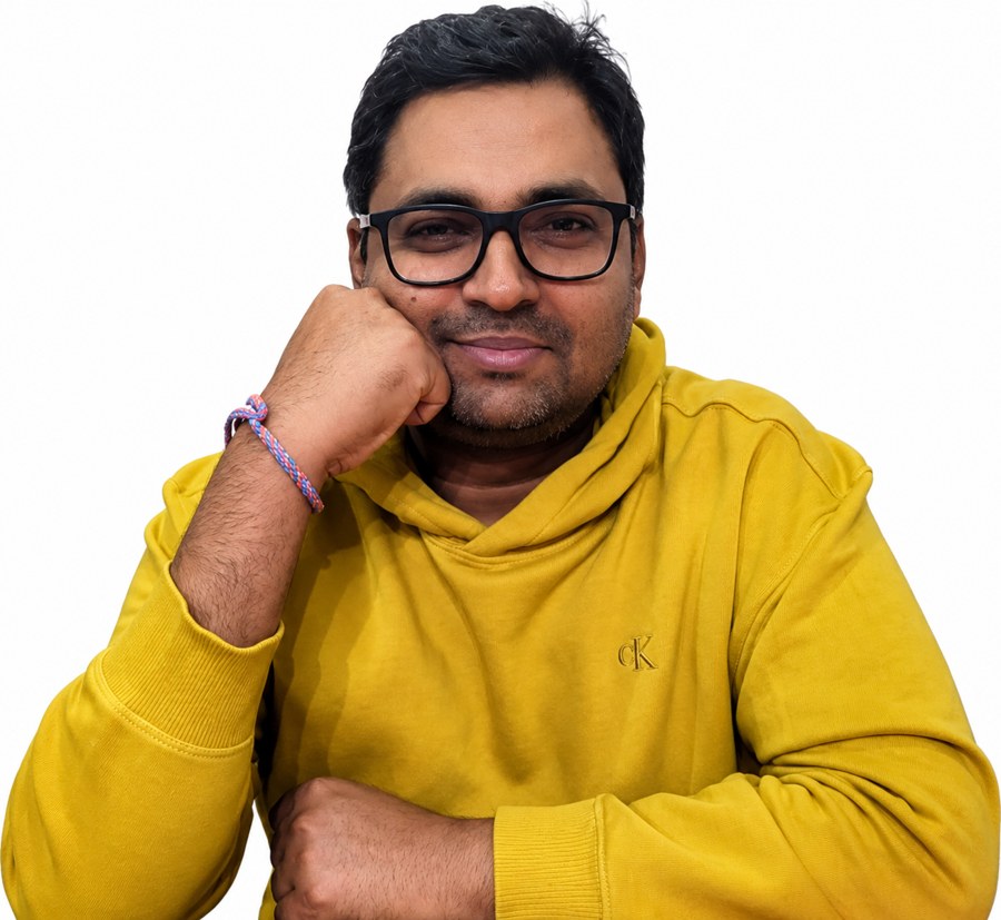 Portrait of author Jay Gontu